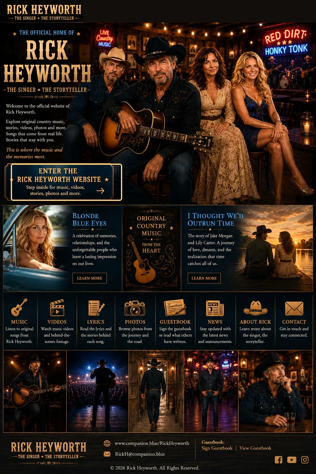 Rick Heyworth Official Website